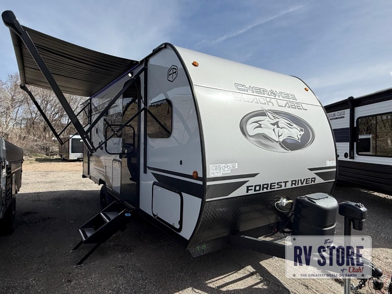 2026 Forest River RV Cherokee Wolf Pup Black Label 17JWBL BUNK BUNKHOUSE 1/2 TON TOWABLE WOLF PUP 17JW BLACK LABEL