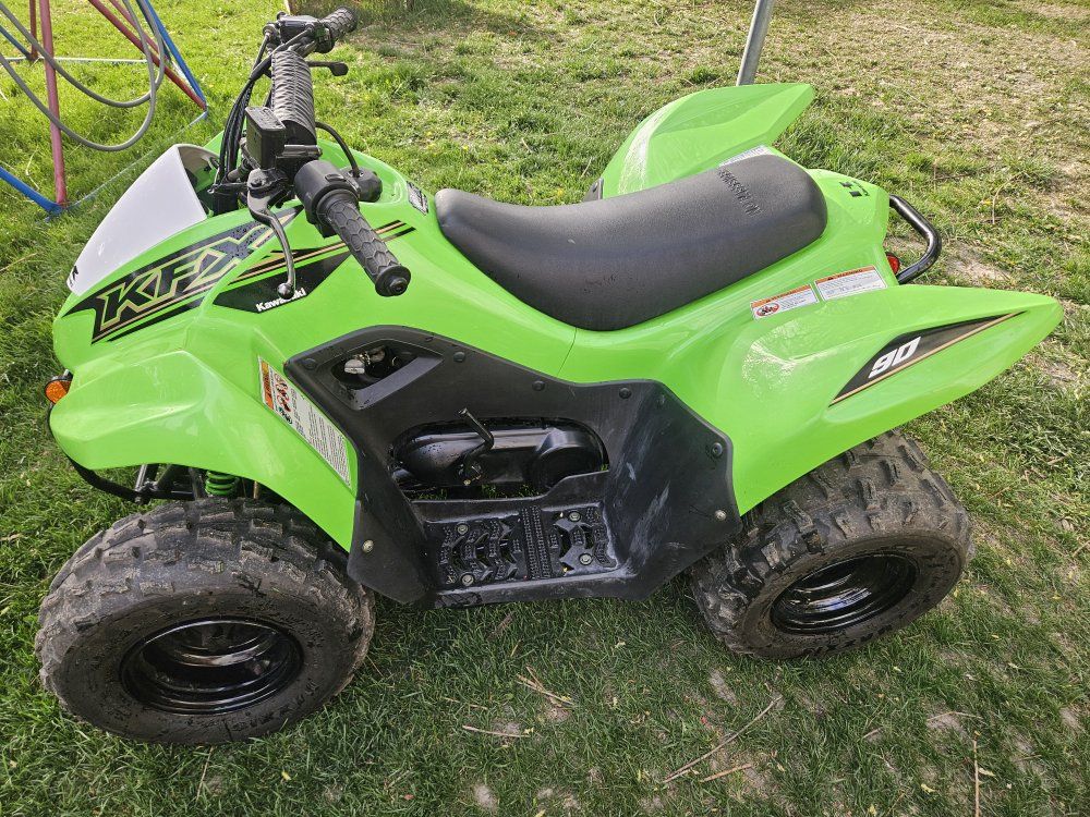 2021 Kawasaki KFX90 4 wheeler