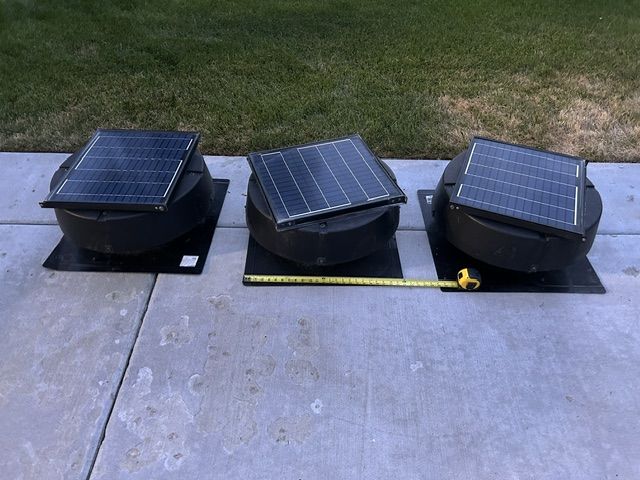Atttic Solar Fans