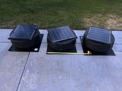Atttic Solar Fans
