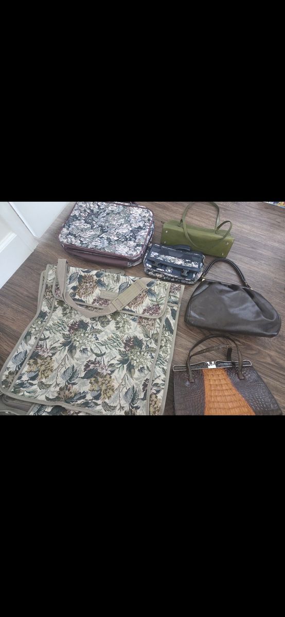 Vintage purses bags vintage dress luggage