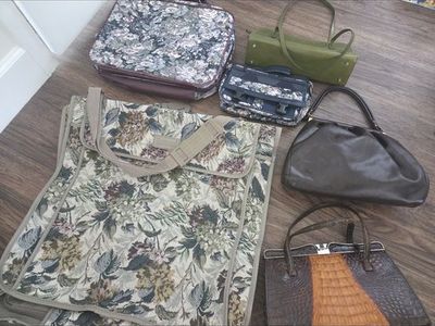 Vintage purses bags vintage dress luggage