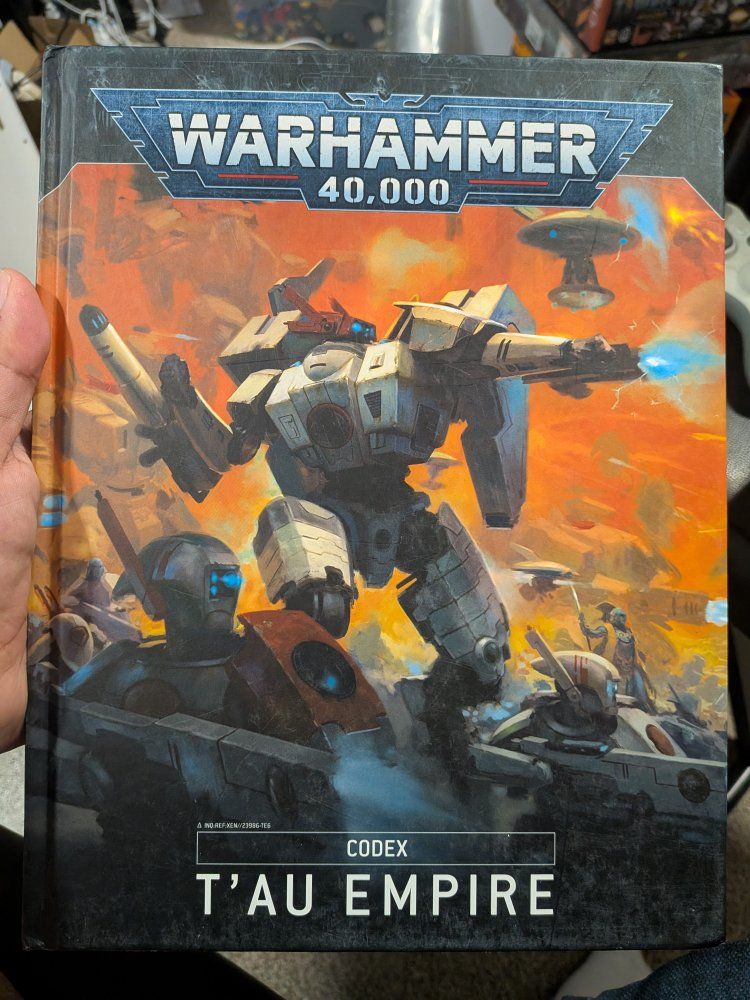 Warhammer 40,000 Codex T'Au Empire Rulebook Hardcover