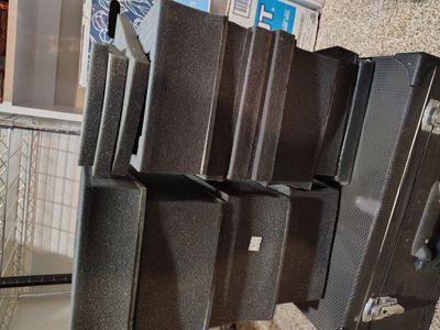 15x Foam Insert Army Transport Cases warhammer 40k