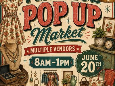 Vintage Pop Up Market