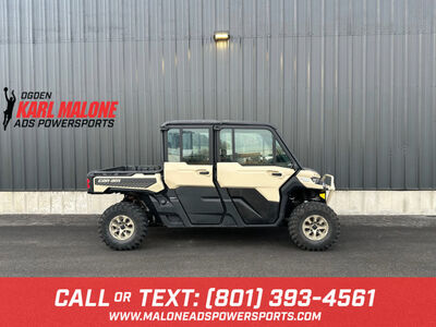 2023 Can-Am® Defender MAX Limited HD10 Desert Tan & Timeless Black