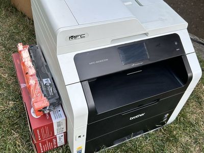 Brother MFC-9330CDW Wireless Color All-in-One LED Printer with New Toner