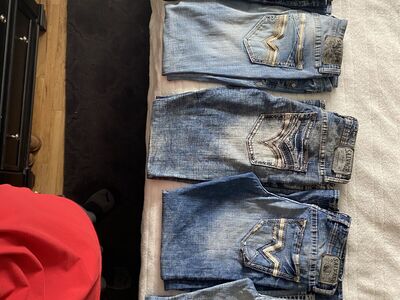 Mens Salvage Jeans Lot Of 5 Pair