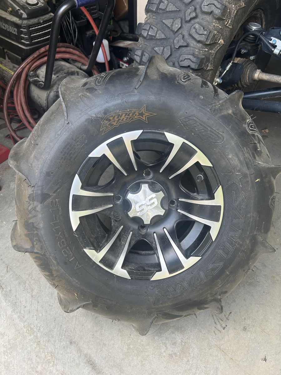 4x137 wheels with ITP sand star paddles