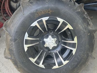4x137 wheels with ITP sand star paddles