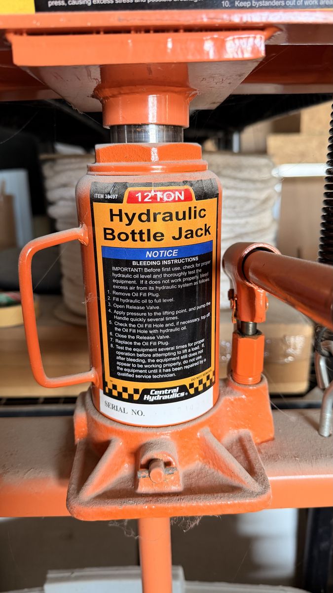 12-Ton H-Frame Shop Press