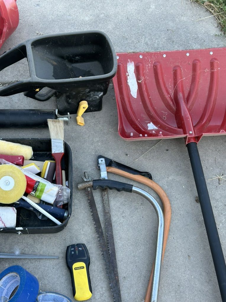 Various Tools And Supplies