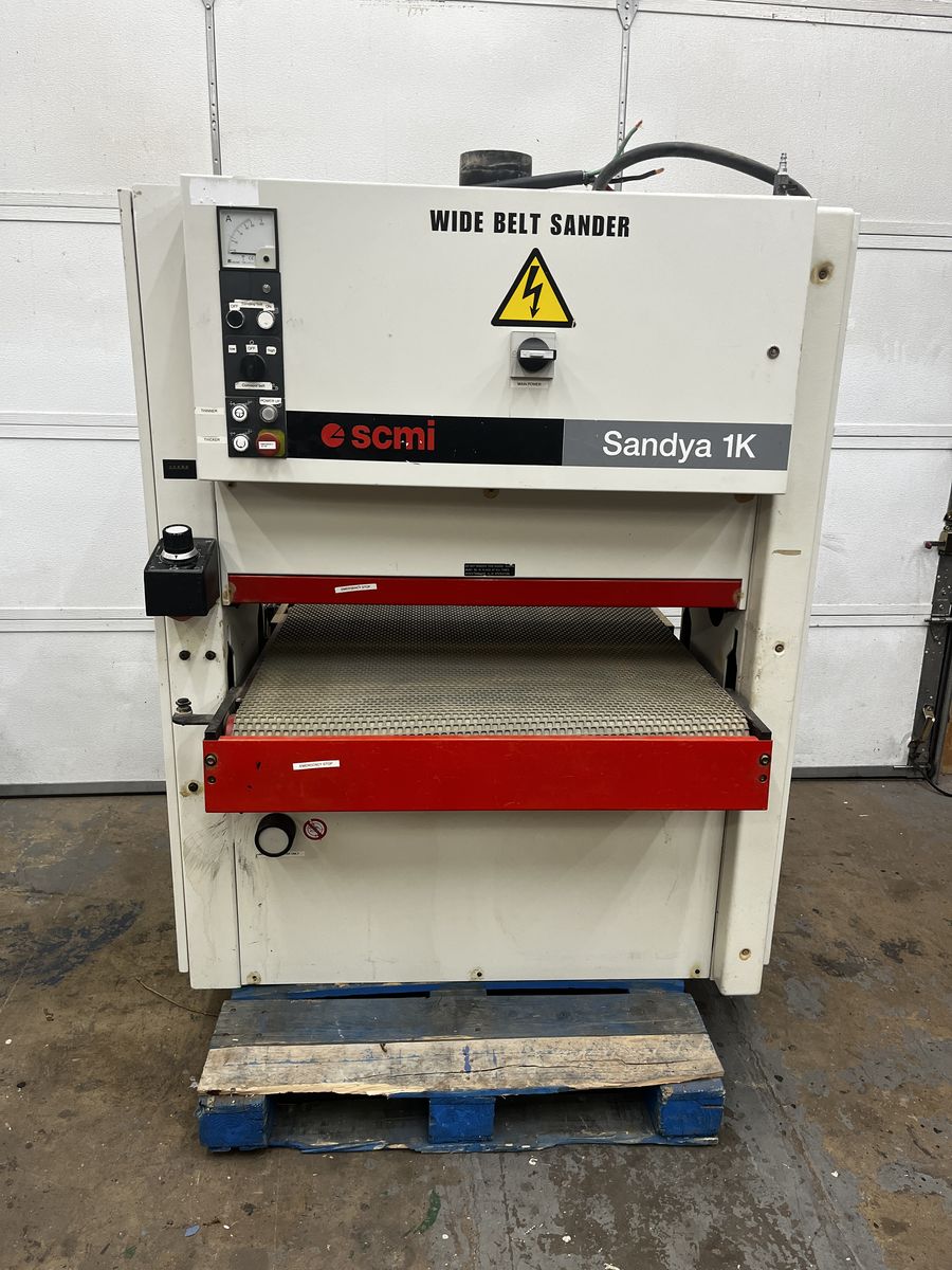 SCMI Sandya 1k 37 inch wide belt sander