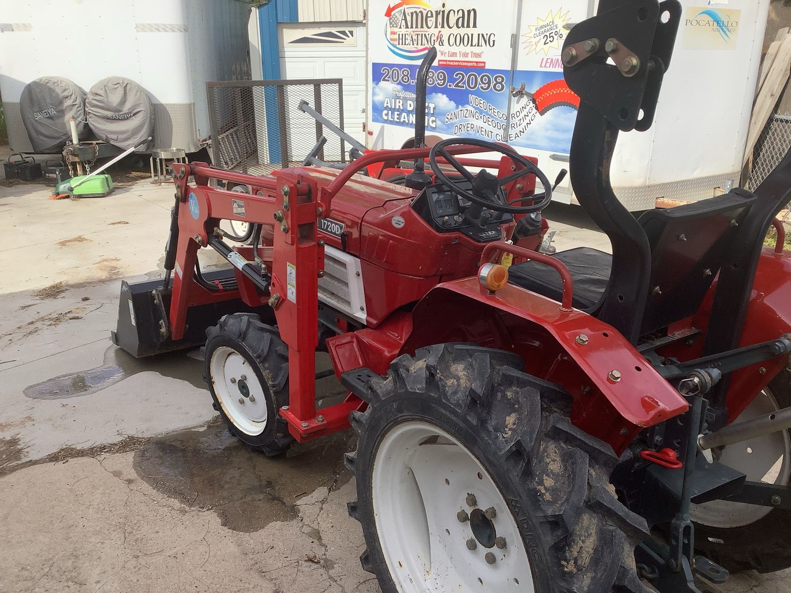 Yanmar 1720D Tractor W/ Front Loader