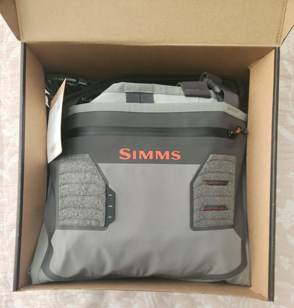 New (2025) Simms Confluence Stockingfoot Wader—XL (12-13)—Graphite