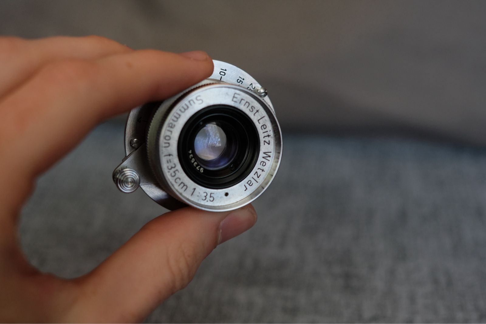 Leitz/Leica Summaron 3.5cm/35mm f3.5 LTM lens