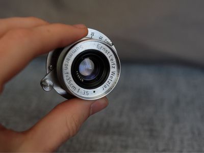Leitz/Leica Summaron 3.5cm/35mm f3.5 LTM lens