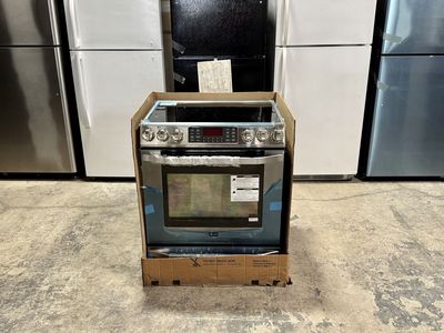 LG STUDIO SLIDE IN ELECTRIC RANGE WITH TRUE CONVECTION