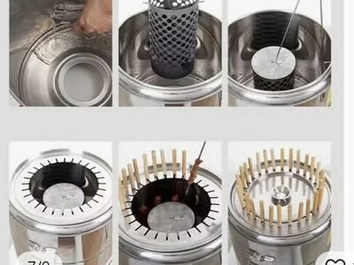 Small BBQ Perfect For Apartment Living Or Camping.