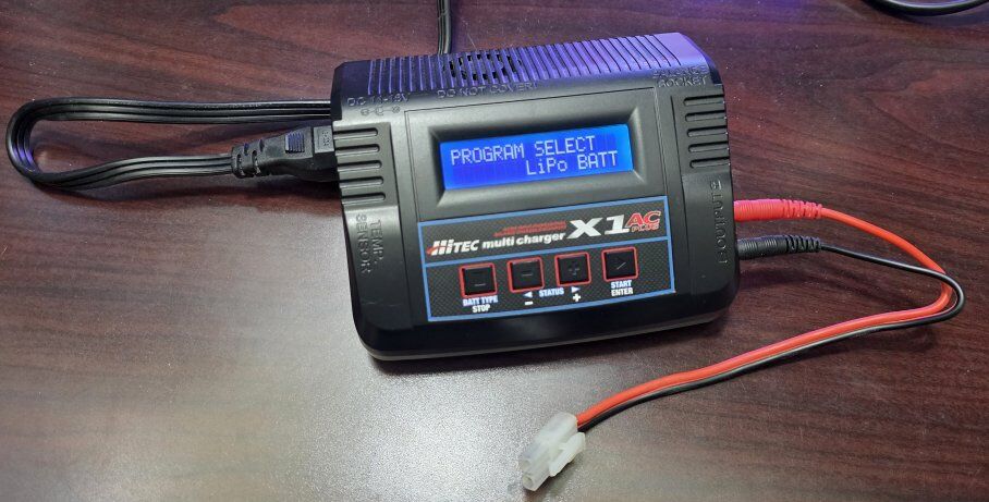 Hitec 44165 X1 AC Plus Single Port 6 Amp AC/DC