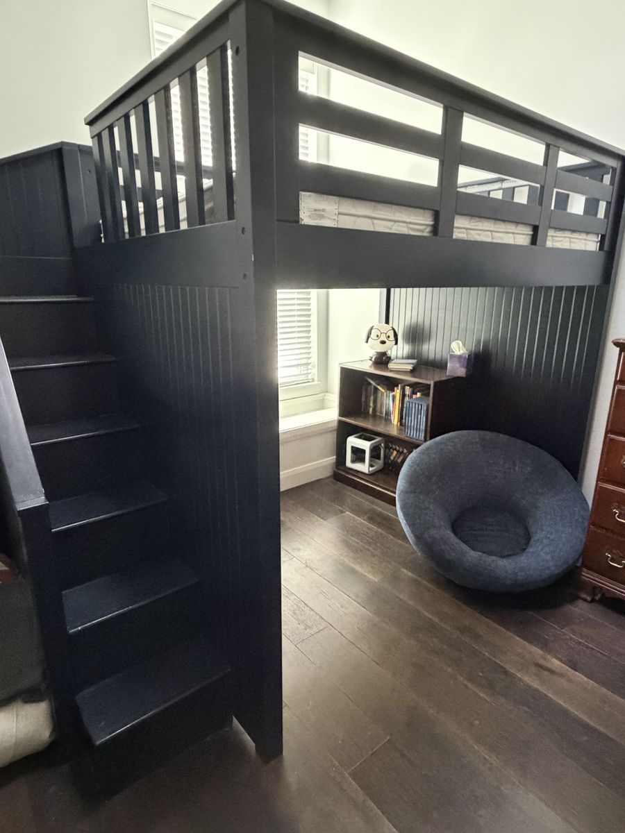 Pottery Barn Kids Navy Catalina Full Loft Bed