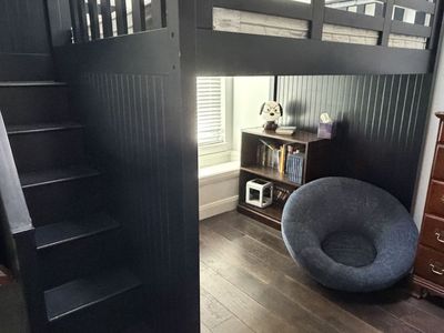 Pottery Barn Kids Navy Catalina Full Loft Bed