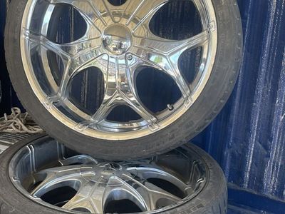 22 Inch Tires And Wheels Six Lug Chevy Pattern