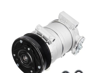 New AC Compressor for GM 5.7L, 4.3L, 5.0L, 6.5L, 7.4L V8, V6. 1996-2000 Chevy, GMC, Silverado, Sierra, Suburban, Yukon, Tahoe