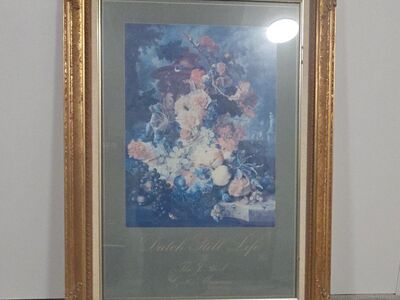 Antique Gold Leaf Picture Frame