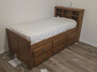 trundle kid bed