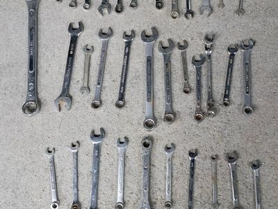 Mixed Wrench Lot - Craftsman, Husky, Gedore & Assorted Sizes