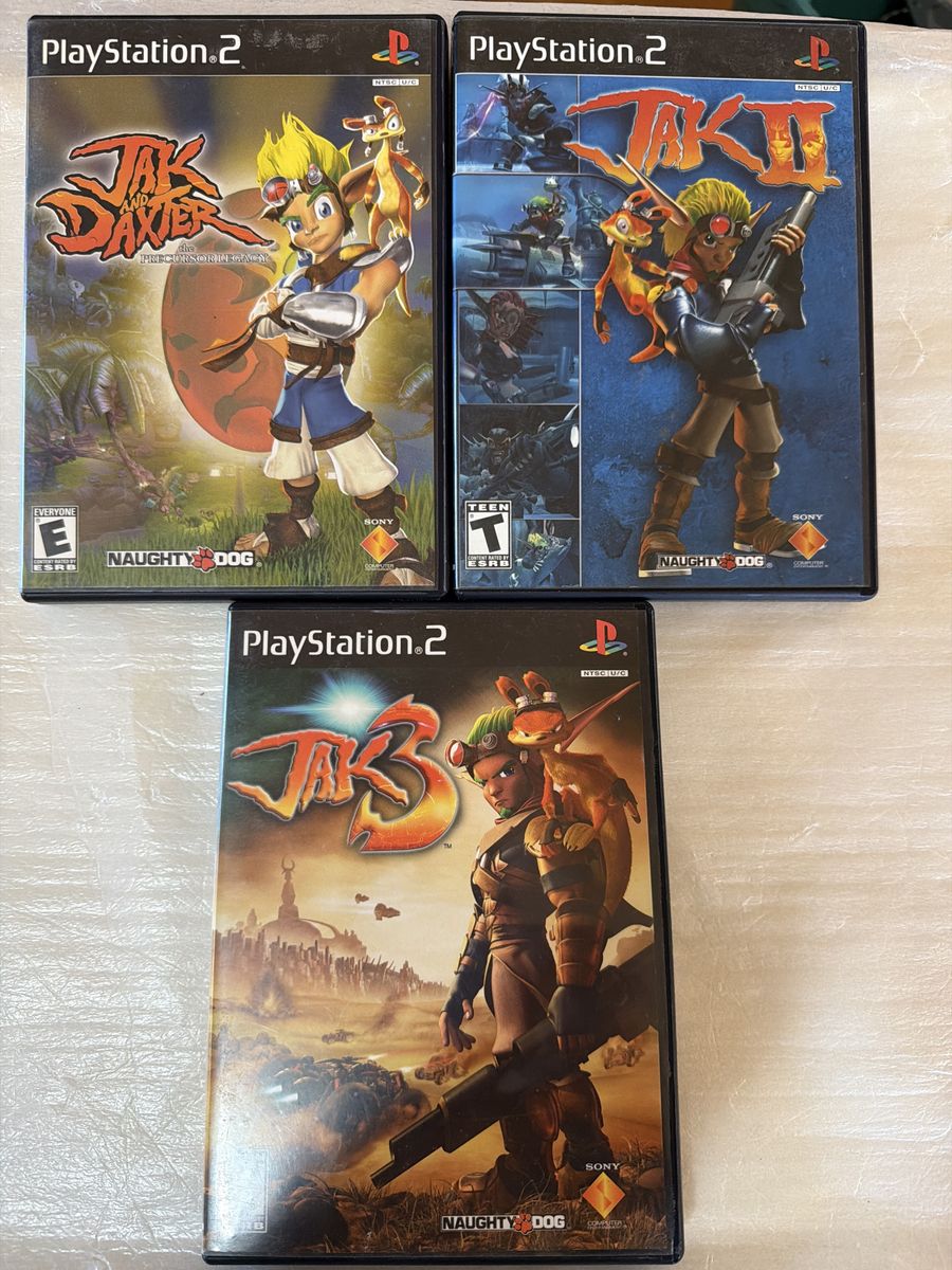 Jak and Daxter PS2 Collection: The Precursor Legacy, Jak II, Jak 3 - Complete Trilogy