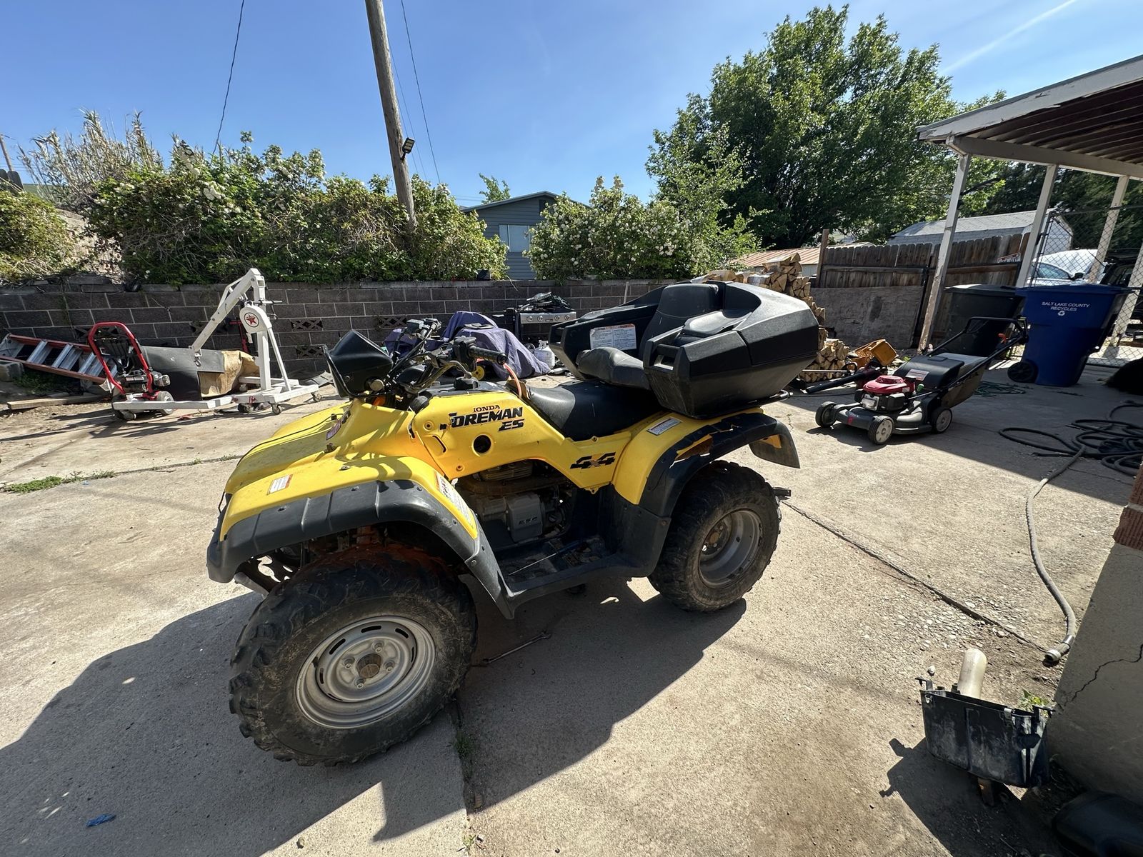 1998 Honda Foreman es 450 crank wont start