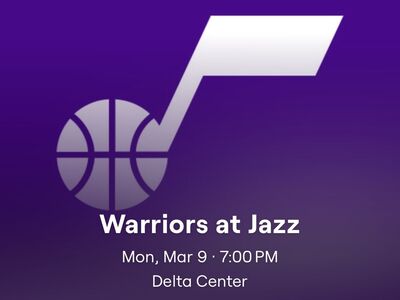 Utah Jazz Vs Warriors