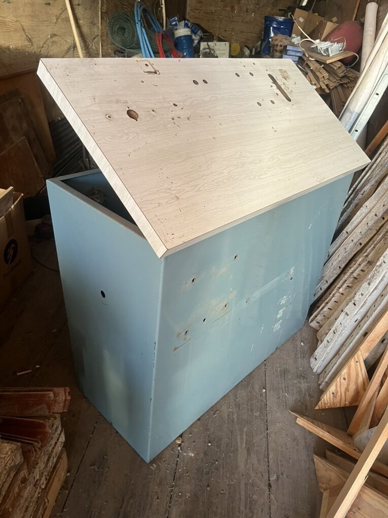 Heavy Duty Hinged Top Workbench Project Table