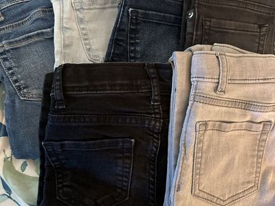 Used kid clothes: jeans tutu’s pull ups “OBO”