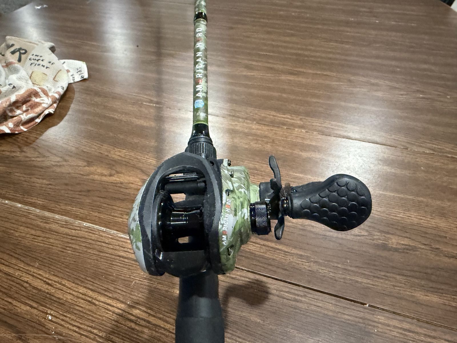 American Hero Baitcast Combo fishing Pole Reel