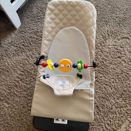 Baby Bouncer Chair with Toy Bar