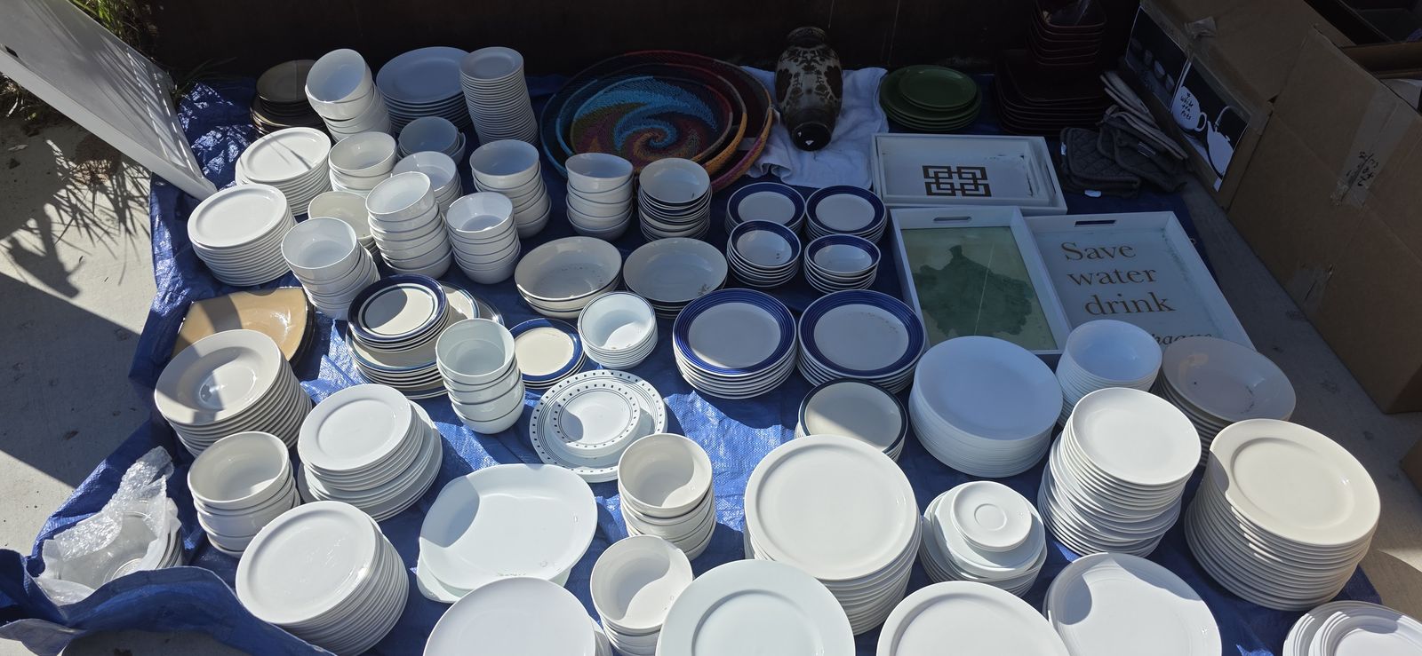 Restaurant Dishware & Hospitality Inventory, Airbnb Hosts