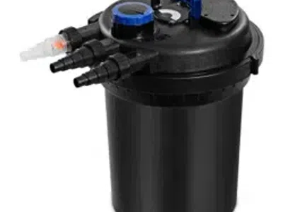 COSTWAY - EP21559 - Pond Water Filter - Black