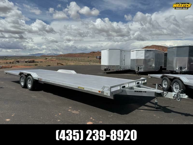 Aluma 8.5X28 10K WB28H-TA Utility Trailer