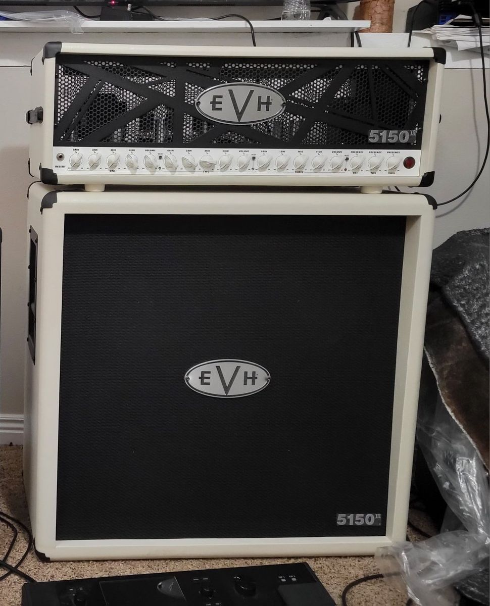 EVH 5150 III Tube head woth matching 4x12 cab