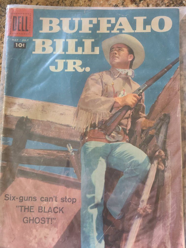 Vintage Dell Comics Buffalo Bill Jr. Comic Book