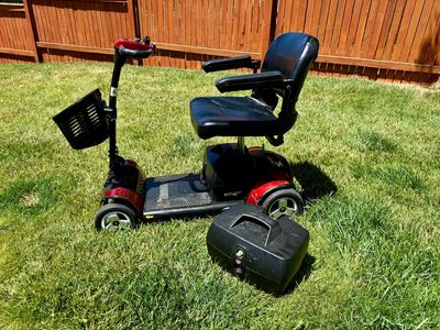 Pride GoGo Elite Traveller 4 Wheel Mobility Scooter