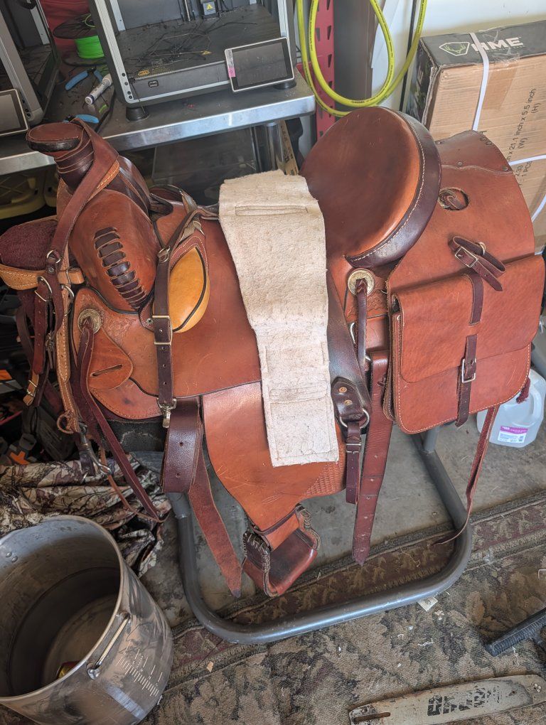 custom handmade saddle