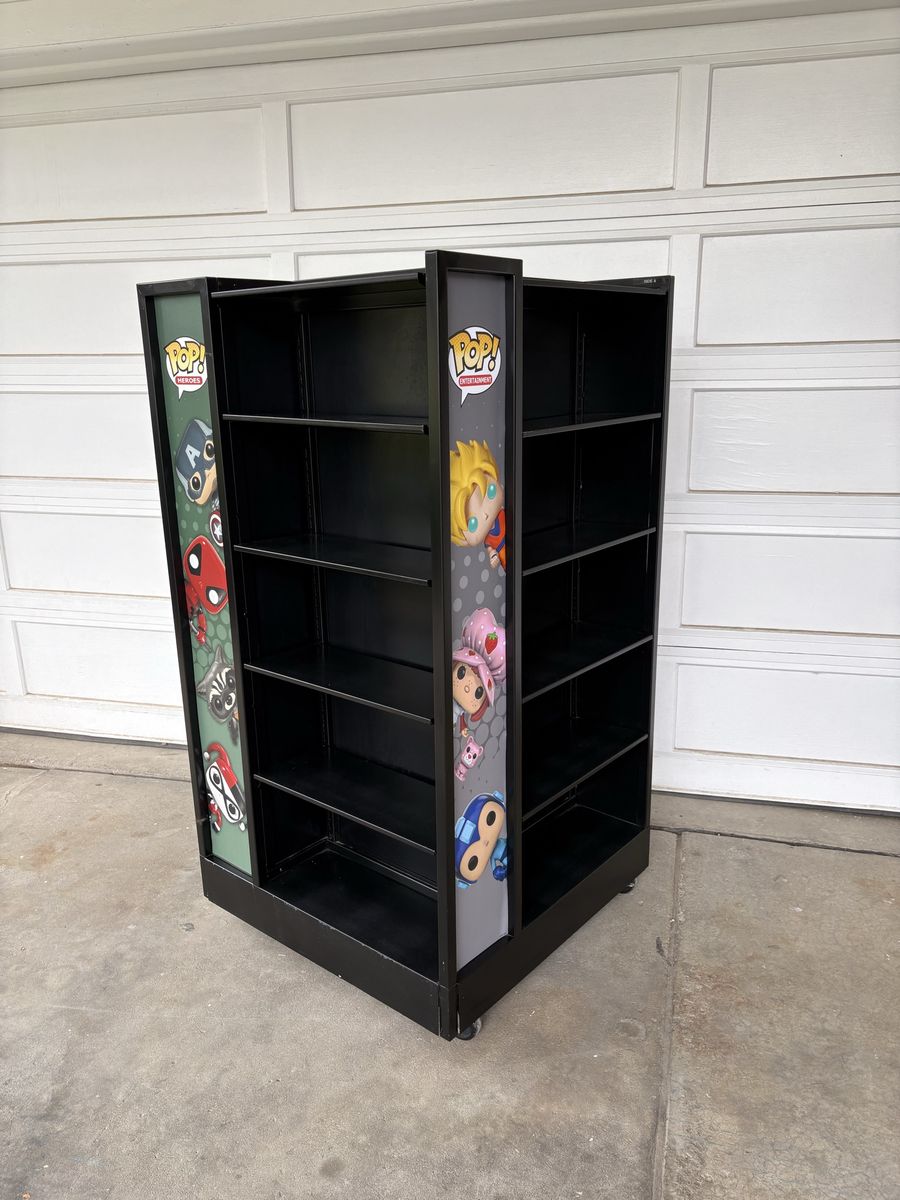 Funko Pop Retail Display Shelf/Kiosk – Rotating Store Display