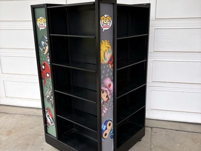 Funko Pop Retail Display Shelf/Kiosk – Rotating Store Display
