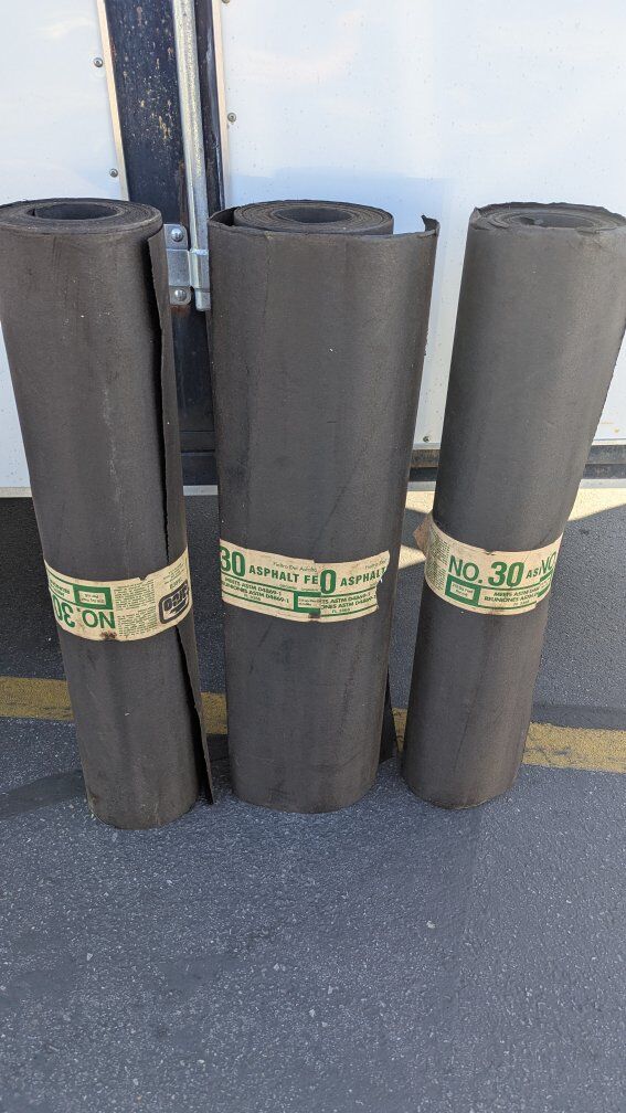 Tarco No. 30 Asphalt Roofing Felt, 36" x 72', 216