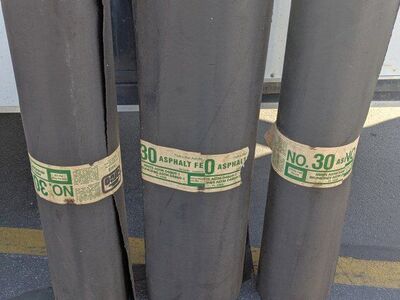 Tarco No. 30 Asphalt Roofing Felt, 36" x 72', 216