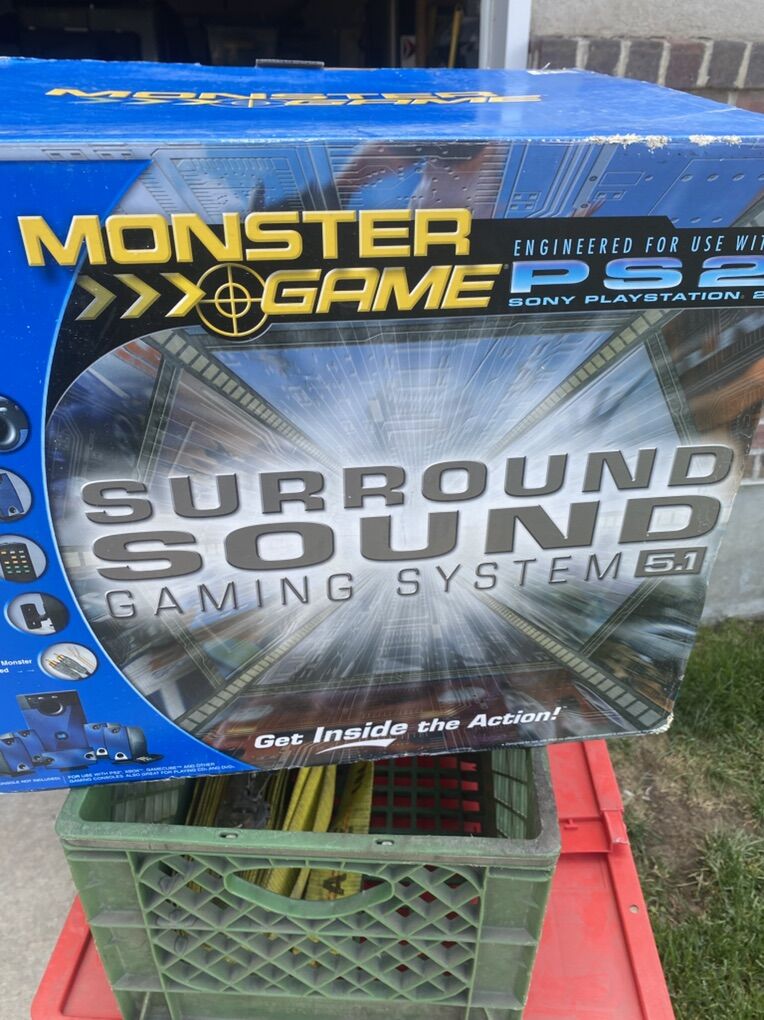 PS2 Monster Game Speakers